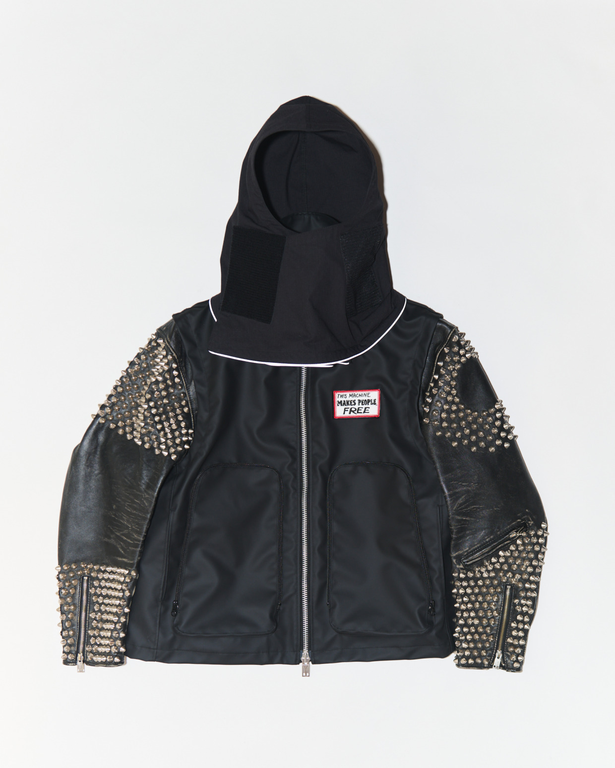 945-82GJ475-2 STUDDED CITY BAG JACKET