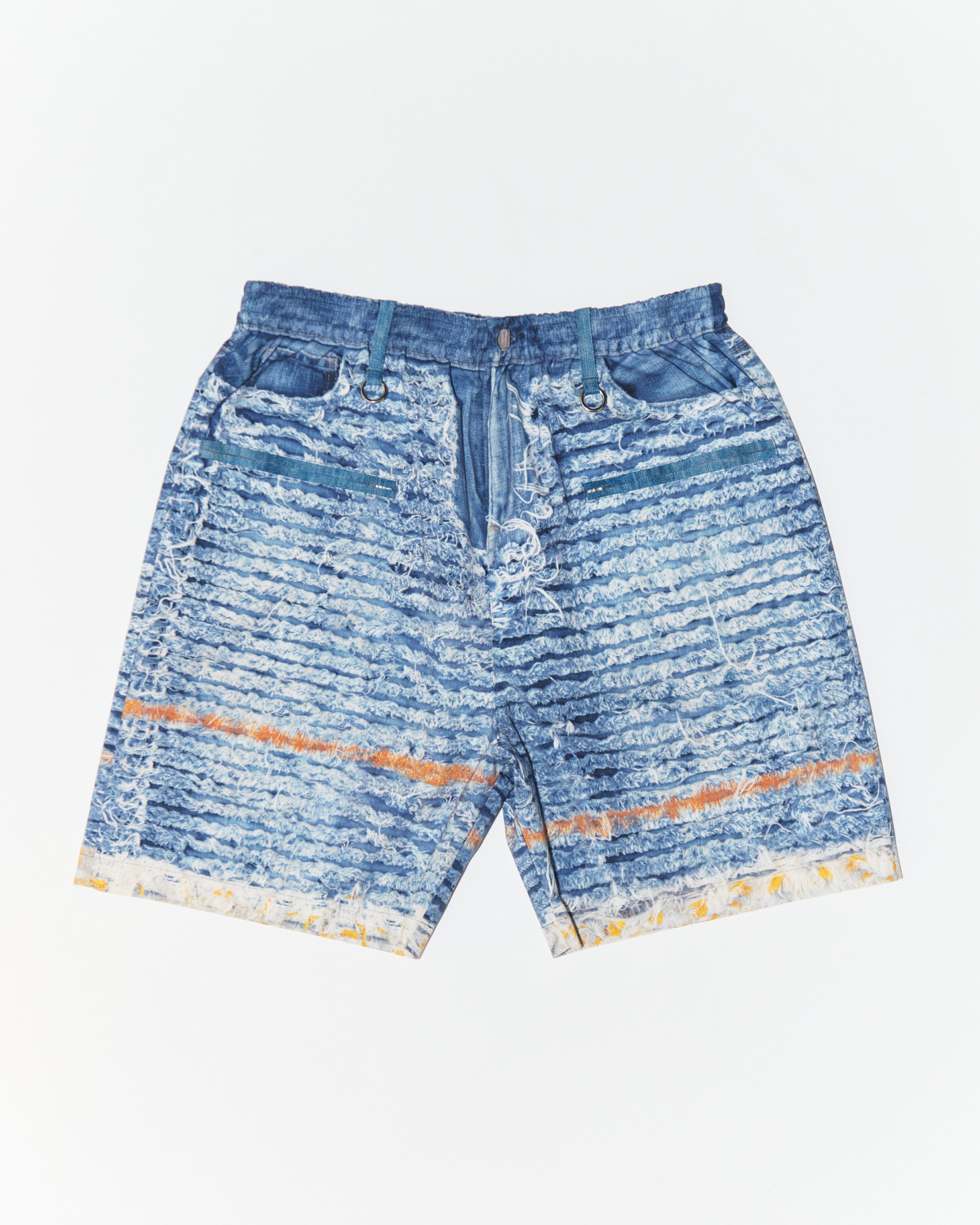 945-82GP260-1 SHORTS(distressed jeans)